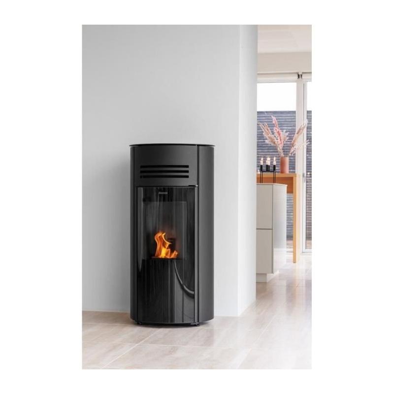 Poêle à pellets ADURO P1 - 8 KW - Noir