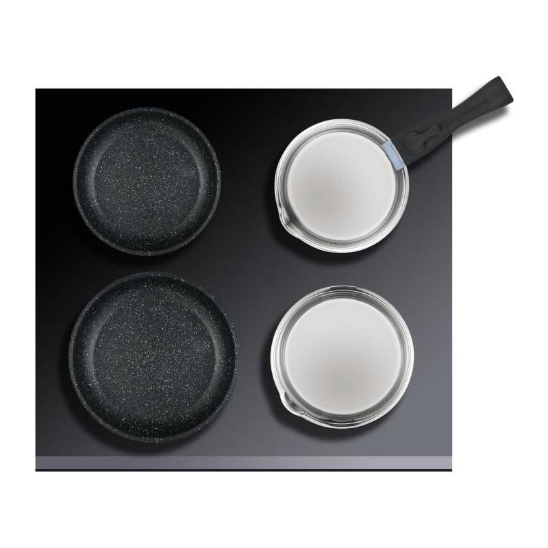 Batterie de cuisine induction Arthur Martin AM1275 - 15 pièces - Poignée amovible