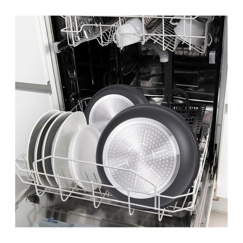 Batterie de cuisine induction - Arthur Martin AM925B - 8 pièces - Poignée amovible