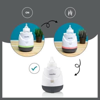 Chauffe-biberon Babymoov Tulipe Cream - Compact et efficace