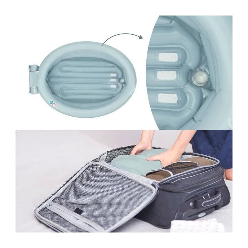Babymoov Baignoire Gonflable de Voyage pour Bébé, Évolutive et Pratique