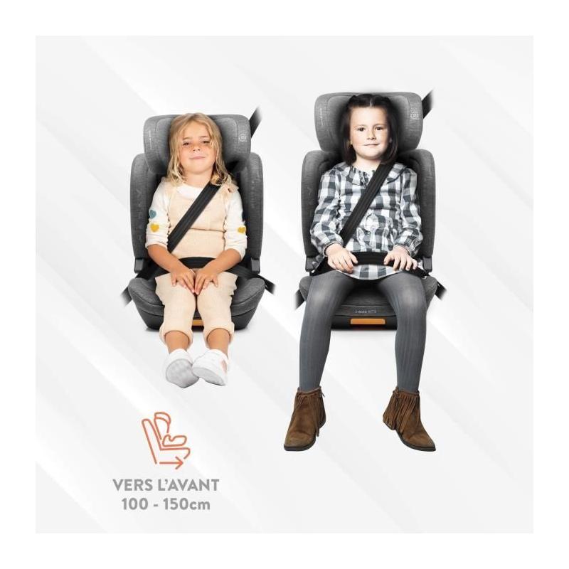 Siège auto BABYAUTO CAPAX GREY DOBBY - 4-12 ans - I-Size - 100-150 cm