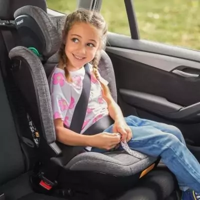 Siège auto BABYAUTO CAPAX GREY DOBBY - 4-12 ans - I-Size - 100-150 cm