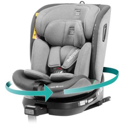 Siège auto pivotant 360° - BABYAUTO AITANA GREY ANTHRACITE - Naissance à 12 ans