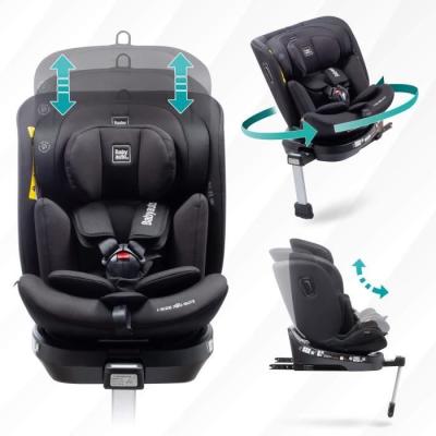 Siège auto pivotant 360° - BABYAUTO AITANA GREY ANTHRACITE - Naissance à 12 ans