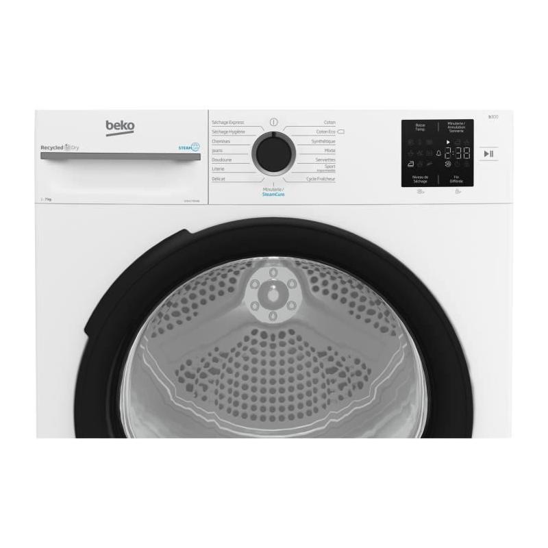 Sèche-linge pompe à chaleur BEKO b300 Eco sense D3H17393W - Blanc