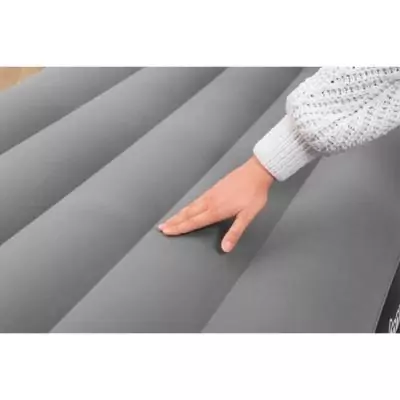 Bestway Matelas gonflable Tritech 1 place avec pompe électrique intégrée et revêtement antimicrobien 191 x 97 x 46 cm