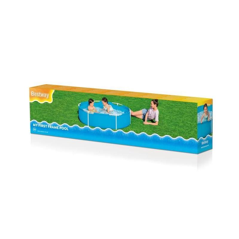 Piscinette BESTWAY - My First FramePool 152x38 cm - Ronde