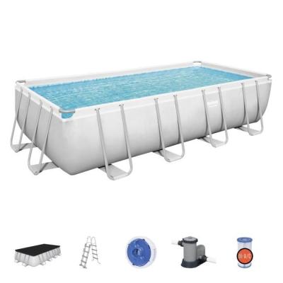 Kit Piscine BESTWAY Power Steel 549x274x122 cm - Rectangulaire