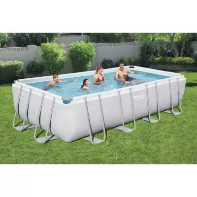 Kit Piscine BESTWAY Power Steel 549x274x122 cm - Rectangulaire