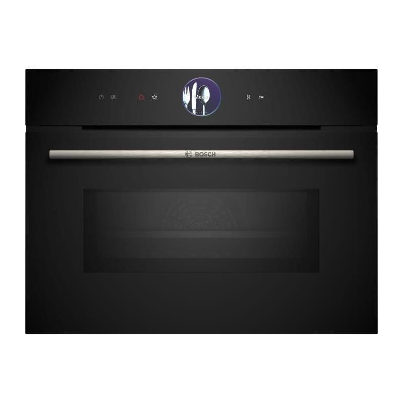 Bosch Serie 8 CMG7761B1 micro-onde Noir Micro-onde combiné Intégré 45 L 900 W