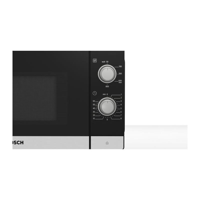 Micro-ondes Bosch SER2 - Simple pose-libre - Noir - Compact & Puissant