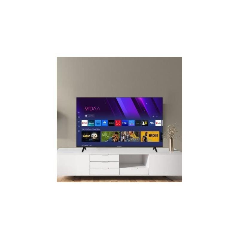 TV QLED 65“ 4K Smart Vidaa - Continental Edison