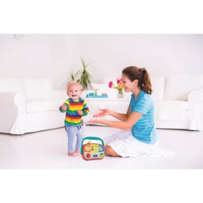 La radio de Bébé parlant CLEMENTONI: L'éveil en musique!