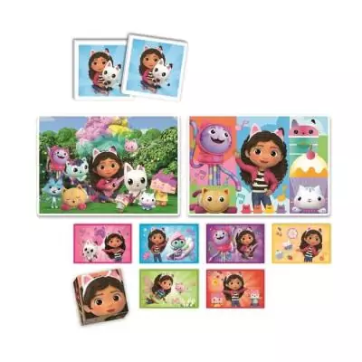 Edukit 4 en 1 Gabby et la maison magique CLEMENTONI - Jeu éducatif complet