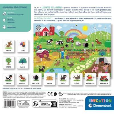 Découvrez les mots de la ferme - Jeu CLE EVEIL