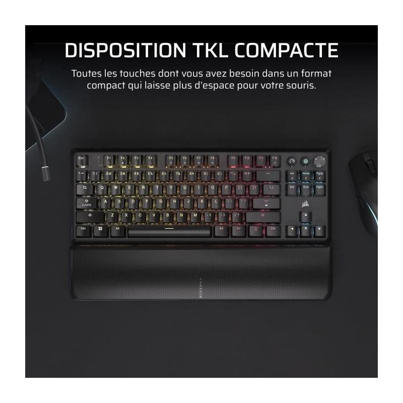 Clavier Gaming CORSAIR K70 Core TKL Wireless - RGB