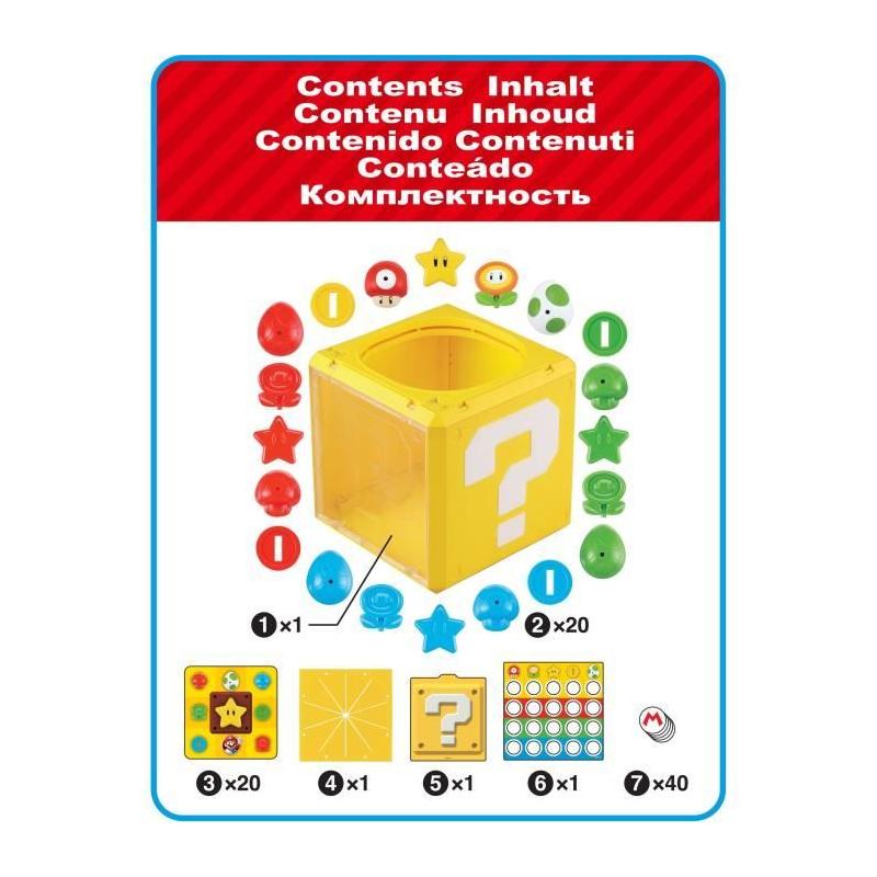 Jeu de société Super Mario : Jeu de blocs à questions - EPOCH GAMES