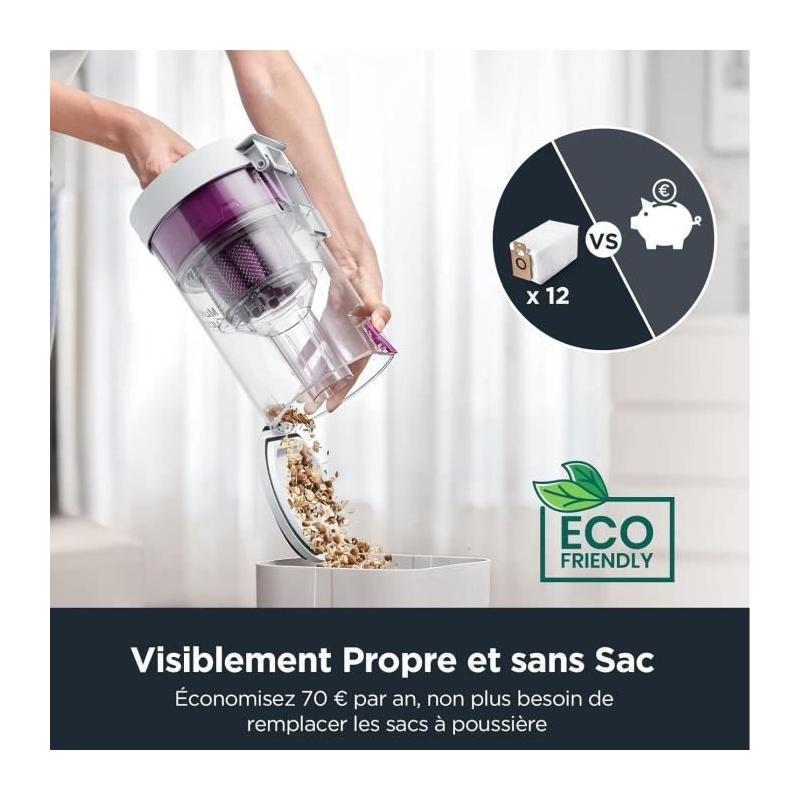 Aspirateur Robot EUREKA E10S Blanc - Performant et Eco-friendly