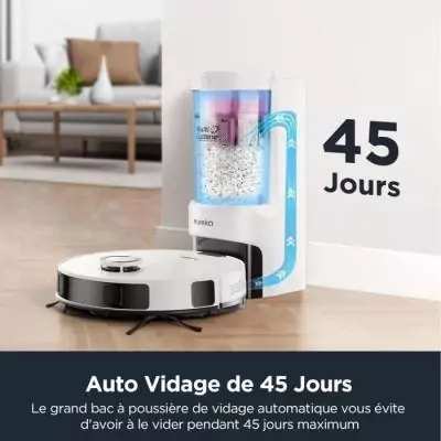 Aspirateur Robot EUREKA E10S Blanc - Performant et Eco-friendly