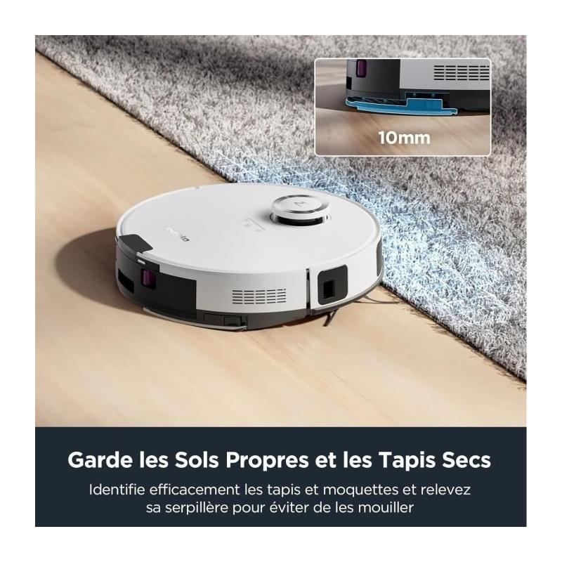 Aspirateur Robot EUREKA E10S Blanc - Performant et Eco-friendly