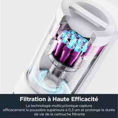 Aspirateur Robot EUREKA E10S Blanc - Performant et Eco-friendly