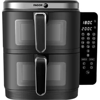 Friteuse sans huile FAGOR - Airfryer FGD11 - Double cuves 5,5L