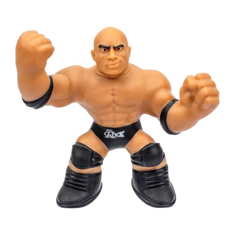 Figurine extensible GOO JIT ZU WWE The Rock - 11 cm - Texture élastique