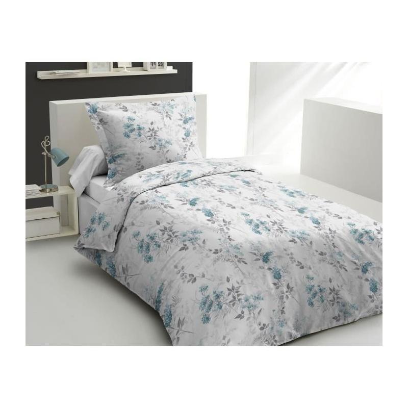 Parure de couette POMPADOUR - HOME LINGE PASSION - 100% Coton - 140x200 cm