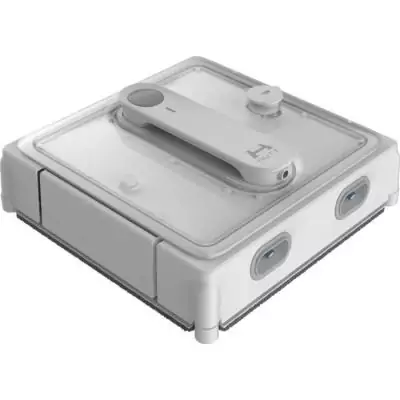 Nettoyeur de vitres robotique HUTT W9 - Puissant 3800 Pa - Capacité 150 ml - Blanc