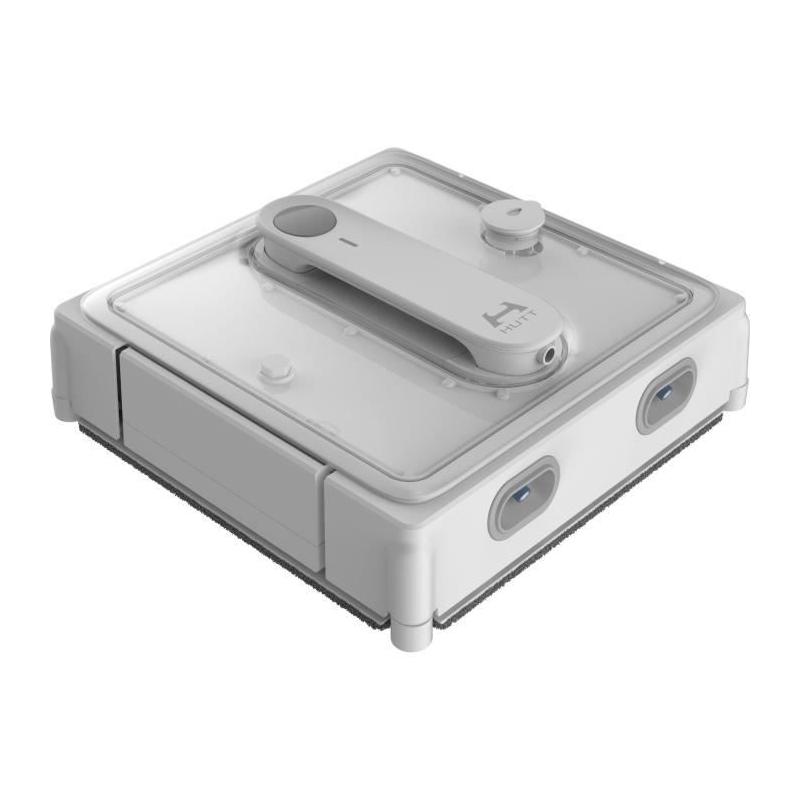 Nettoyeur de vitres robotique HUTT W9 - Puissant 3800 Pa - Capacité 150 ml - Blanc