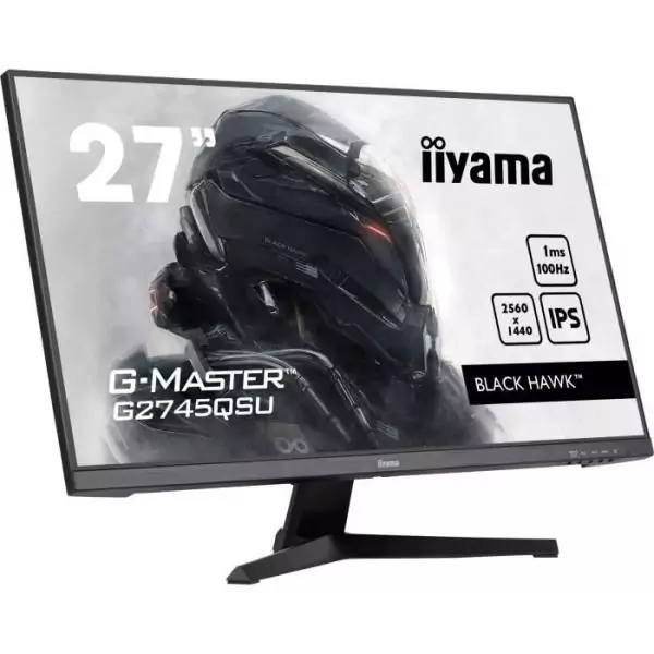 Ecran PC Gamer - IIYAMA - 27 - QHD - 100Hz - Dalle IPS - 1ms - G2745QSU-B2