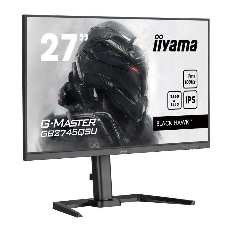 Écran IIYAMA GB2745QSU-B2 27" QHD IPS 100Hz - Noir