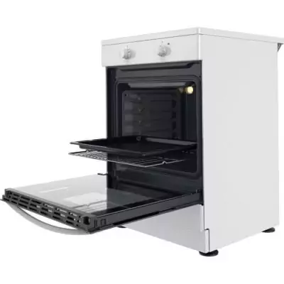Cuisinière à induction Indesit IS67IQ5KCW/E - Puissante et élégante