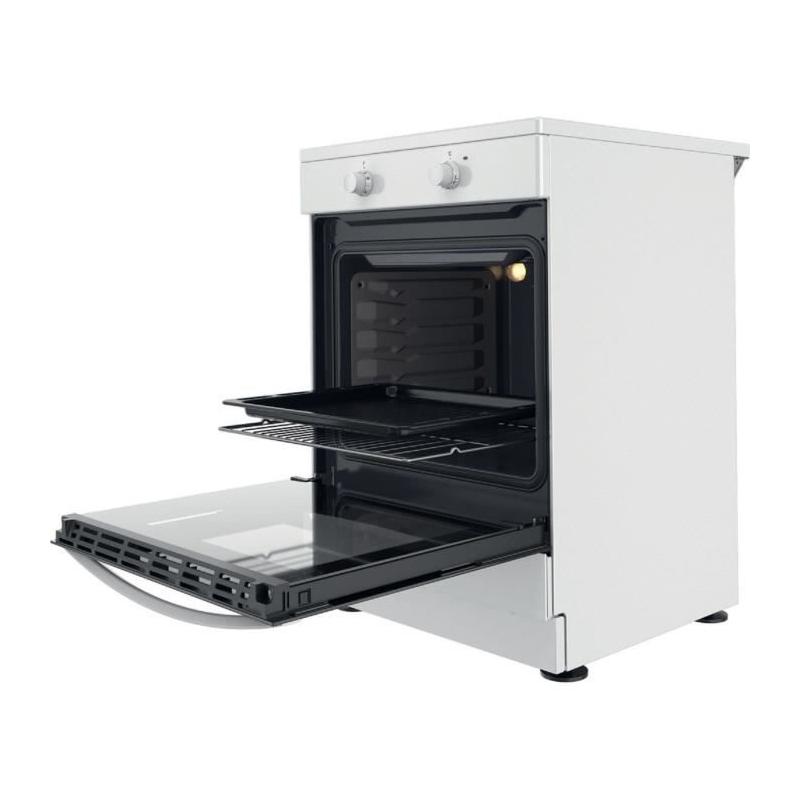 Cuisinière à induction Indesit IS67IQ5KCW/E - Puissante et élégante