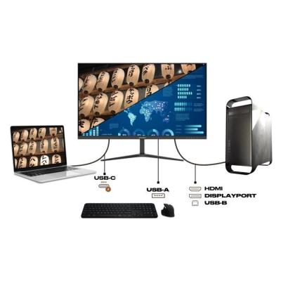 Écran PC JAPANNEXT 27 WQHD IPS 60Hz USB-C 65W - Écran Ordinateur compact
