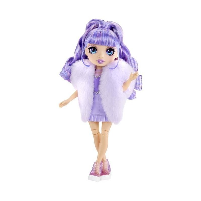 Rainbow High Cristal Poupée Mannequin 27 cm - Violet | Pack 29x32x9 cm