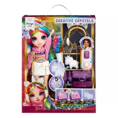Découvrez la poupée mannequin Cristal Rainbow High - Amaya!