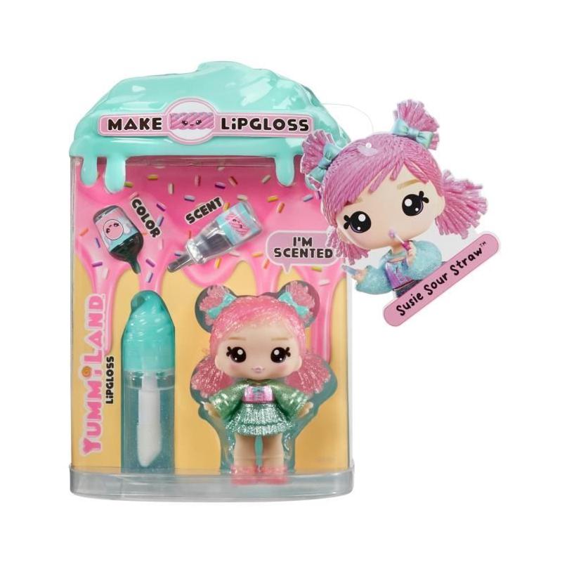 Yummiland Poupée + Gloss - Réglisse - Susie: Fun et gourmandise en un seul produit