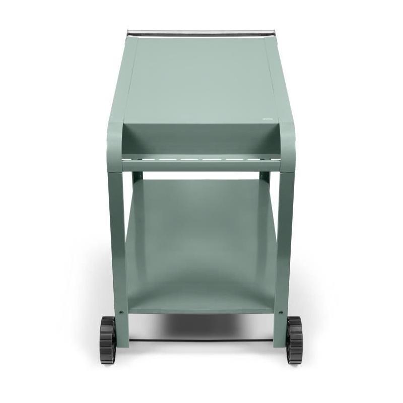 Desserte pour plancha - LIVOO - GS168V - Vert / Noir - Pratique et robuste