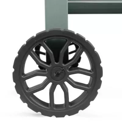 Desserte pour plancha - LIVOO - GS168V - Vert / Noir - Pratique et robuste