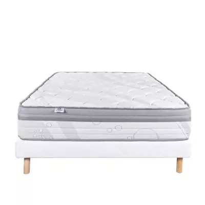 Ensemble matelas + sommier VISCOPLUS 140x190 - Ferme & Confortable