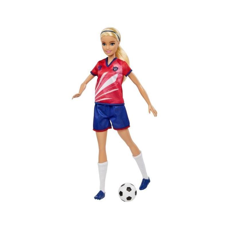 Barbie Footballeuse - Poupée Mannequin Pour les Fans du Football