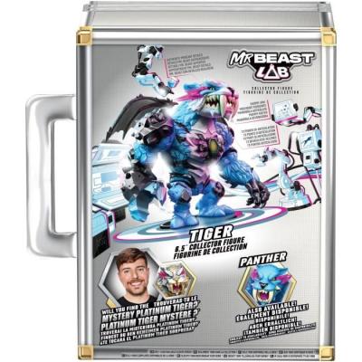 Figurine Collector: Tigre Mr. Beast Lab - 8,8 cm - Collection unique