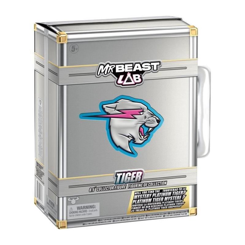 Figurine Collector: Tigre Mr. Beast Lab - 8,8 cm - Collection unique
