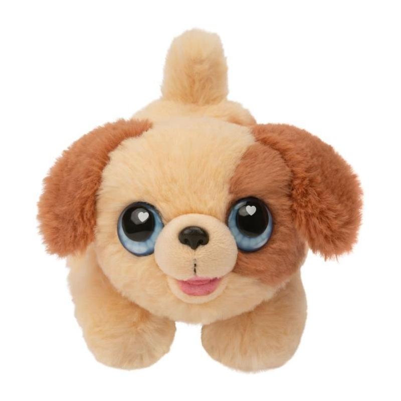 Peluche Surprise Moose Toys - Chien Orange - Accessoires Inclus