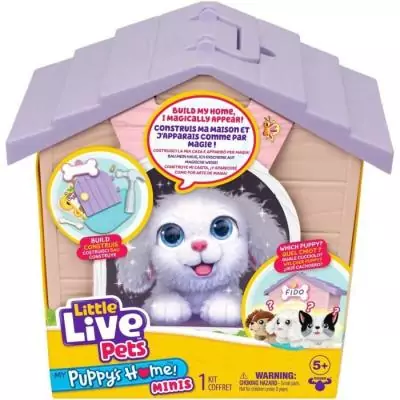 Niche surprise - Little Live Pets Chien rose - Accessoires inclus