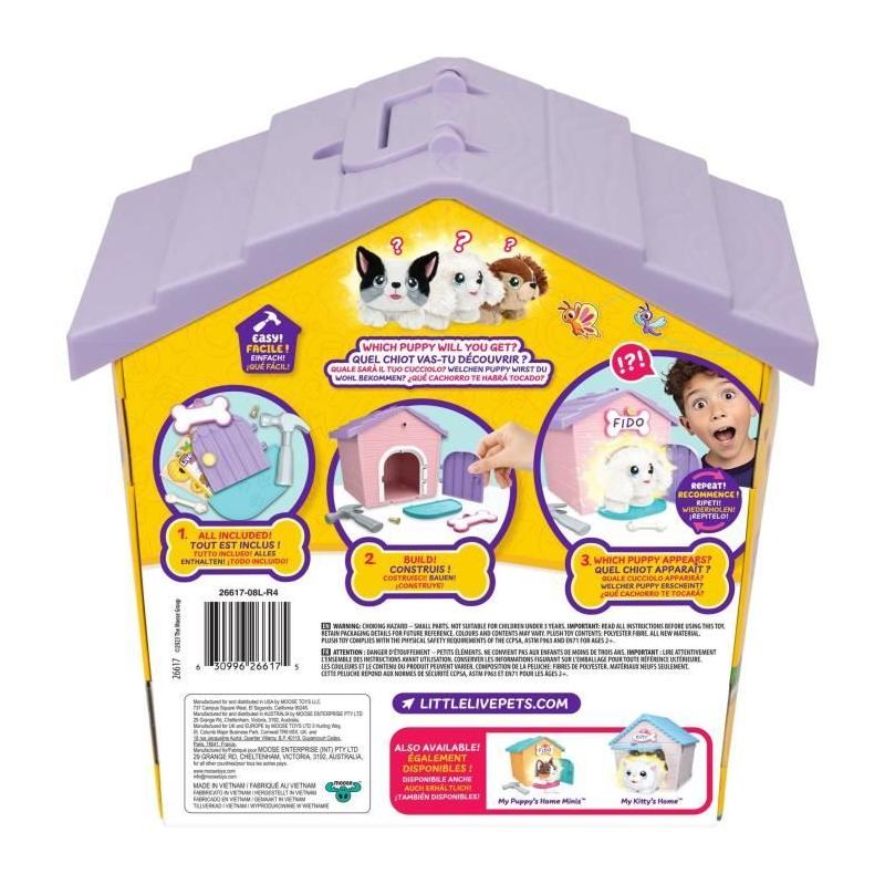 Niche surprise - Little Live Pets Chien rose - Accessoires inclus