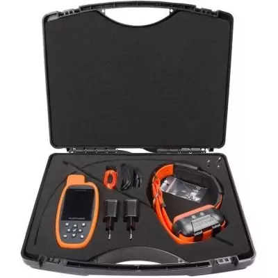 Ensemble complet traceur GPS NUM'AXES CANICOM GPS 2 Noir/Orange - Dimensions: 27x34x9 cm Ensemble complet traceur GPS NUM'AXES CANICOM GPS 2 Noir/Orange - Dimensions: 27x34x9 cm