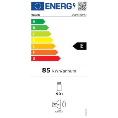 Réfrigérateur Table Top Oceanic 90L Blanc - Compact et Efficace